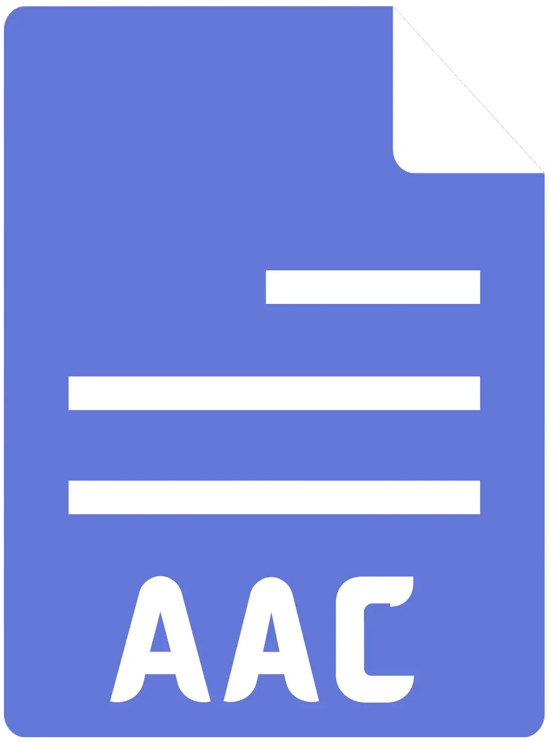 AAC audio logo