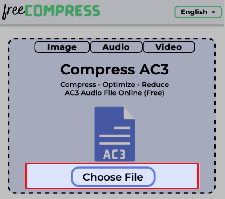 choose AC3 file