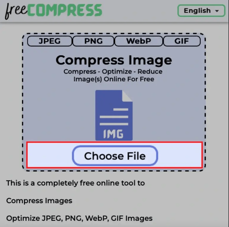 choose file