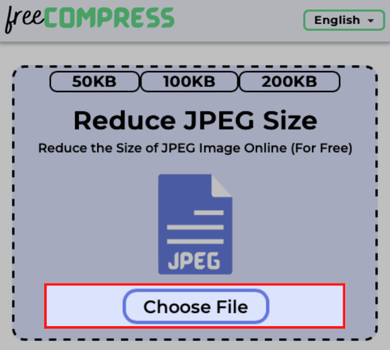 Choose the JPEG image to reduce its size