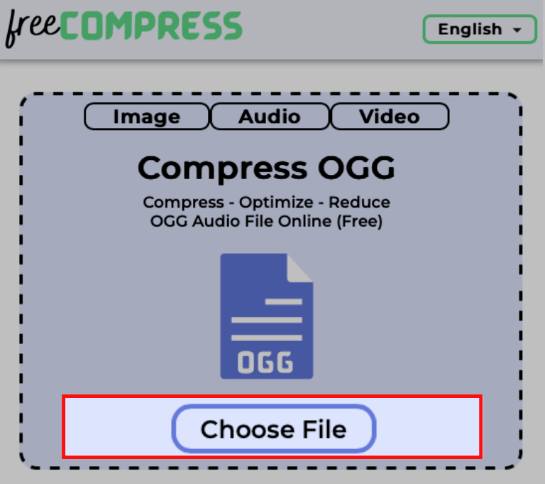 choose OGG file
