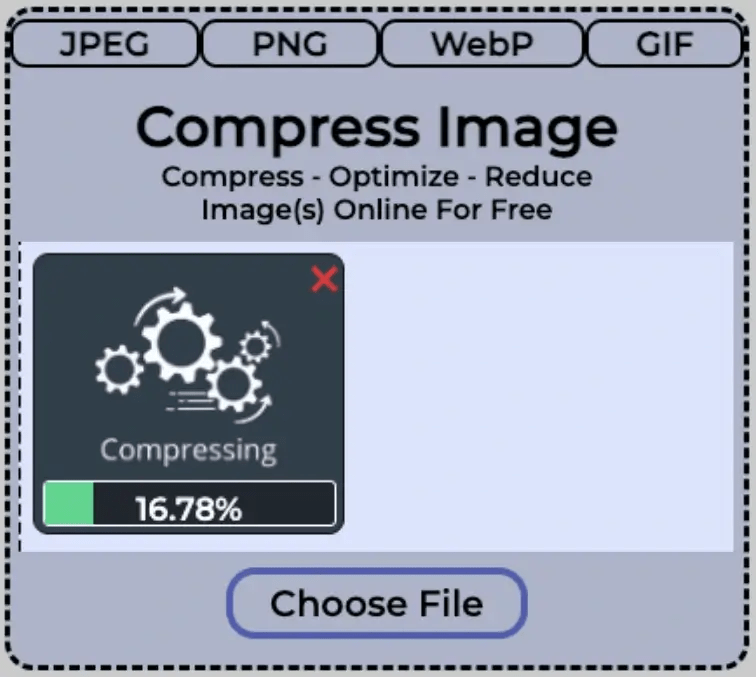 compressing single image