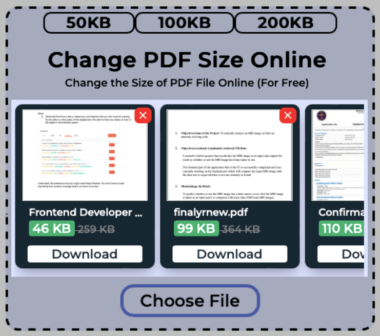 Download Changed PDF Files