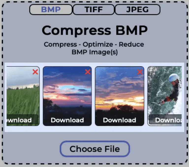 download compressed bmp image