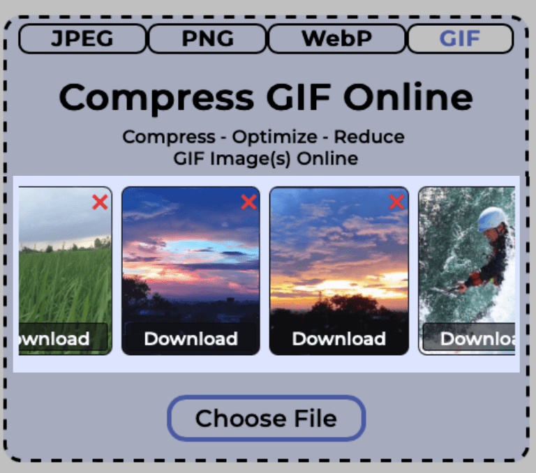 GIF File Size Reducer - Free Download - Make a GIF Smaller in KB