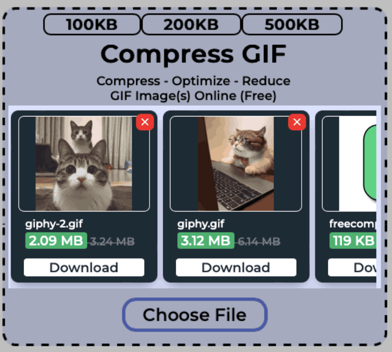 Download Compressed GIF Images