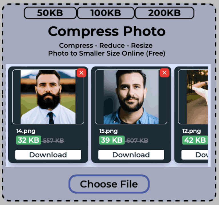 Download Compressed Photos