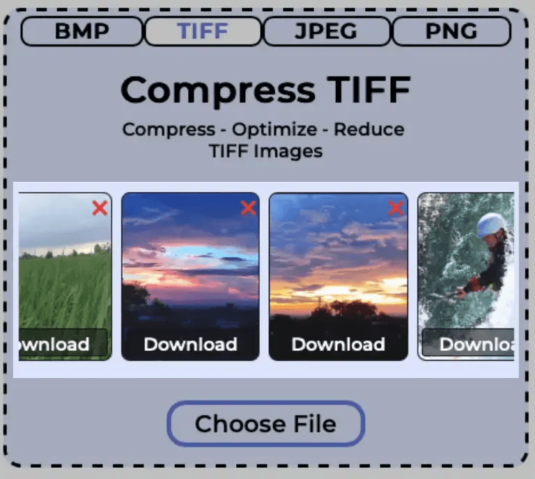 download compressed tiff image