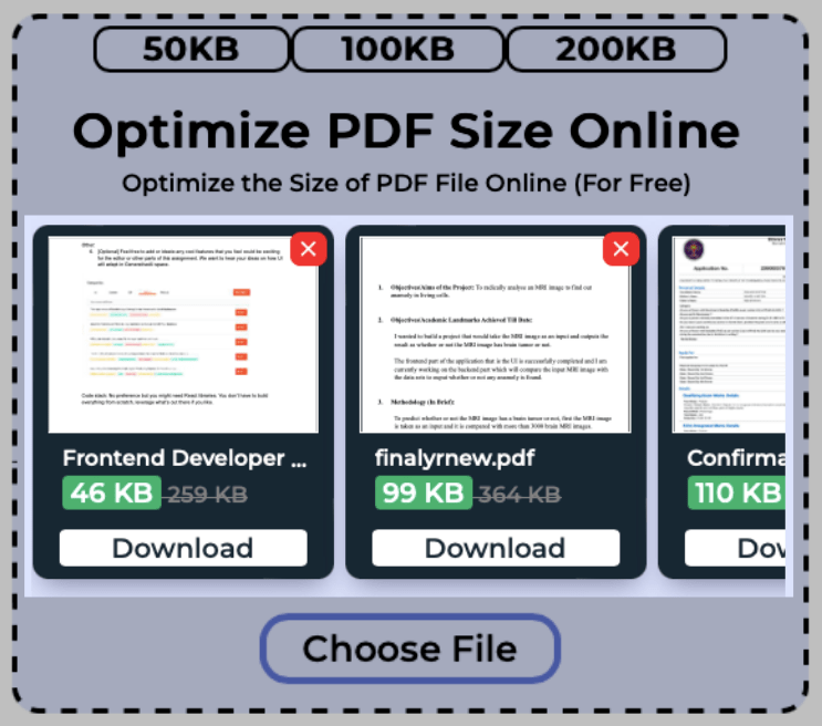 Download Optimized PDF Files