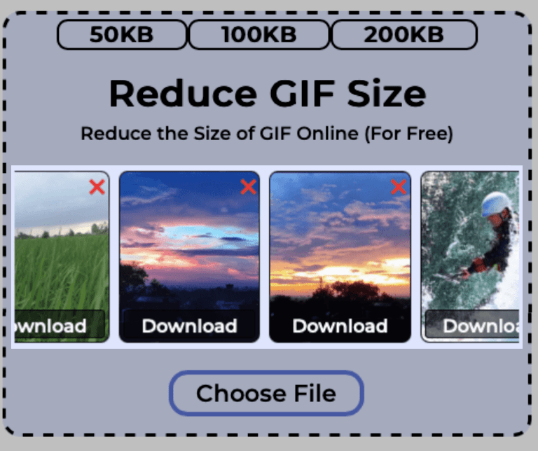 Download reduced GIFs