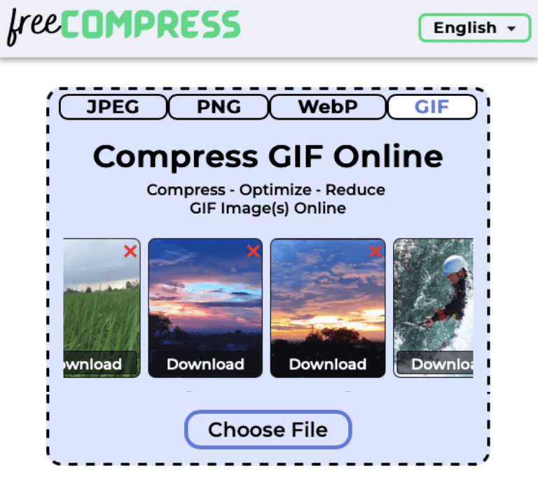 Free GIF Compressor: Compress & Optimize GIFs Online