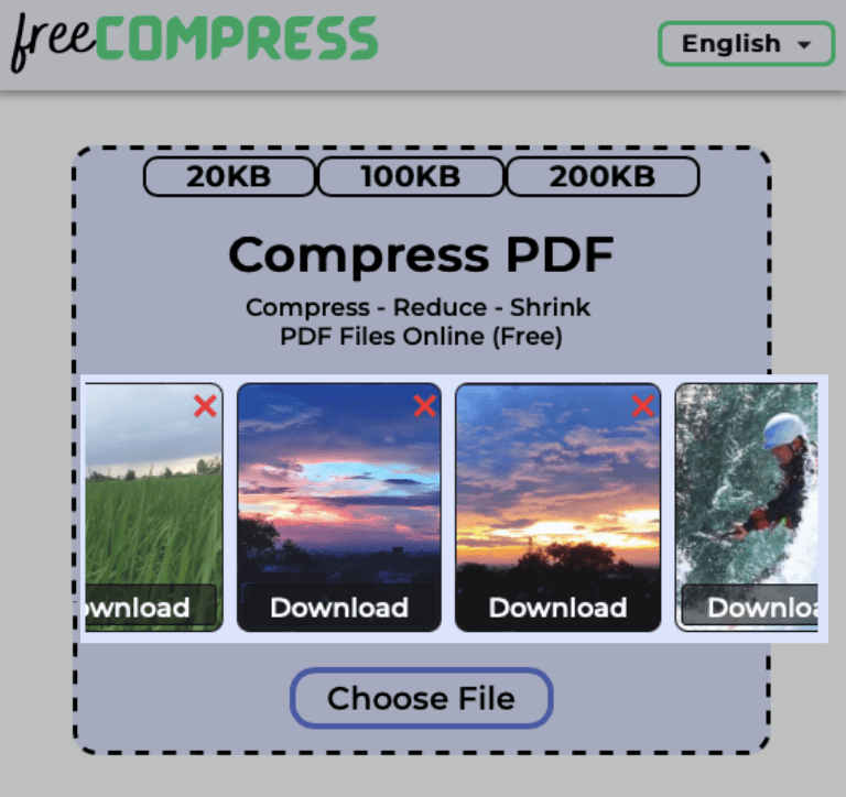 optimized PDF files