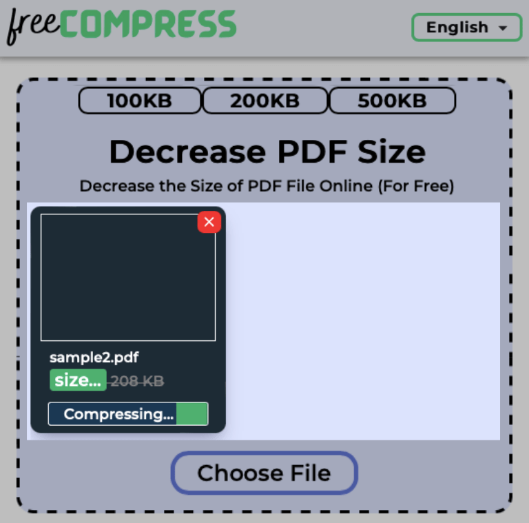 Decrease PDF File Size Online Free 