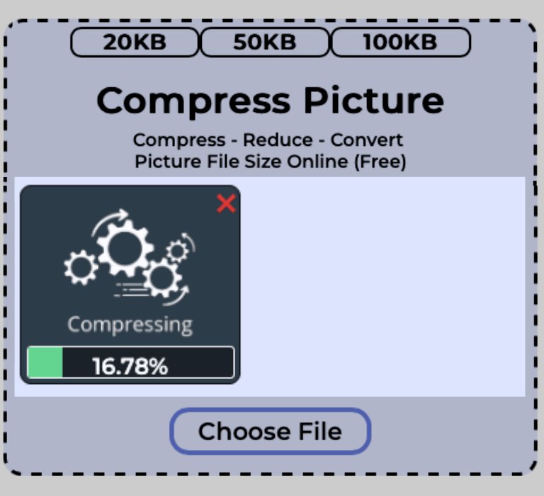 Single Picture File Getting Compressed