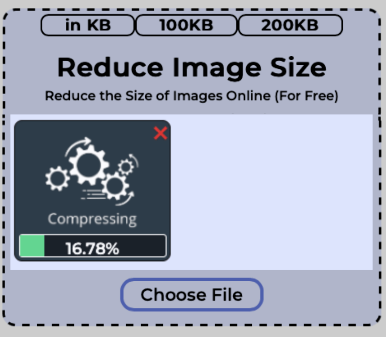 Size of a single image file getting reduced