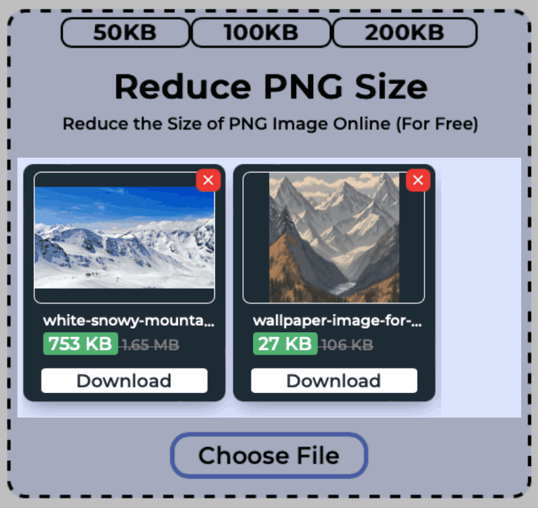 Reduce PNG Size Online Free 
